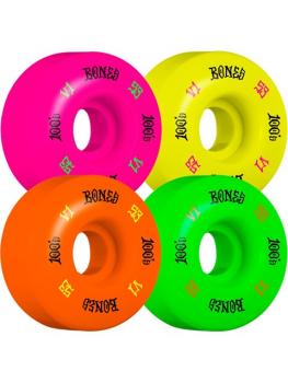 Bones Wheels 100A 100's Party Pack #4 (53mm Multicolor)