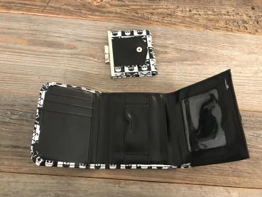 Geldbeutel Pirates schwarz/weiss