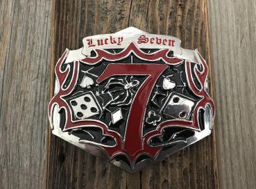 Lucky 7 Spin Medium Buckle