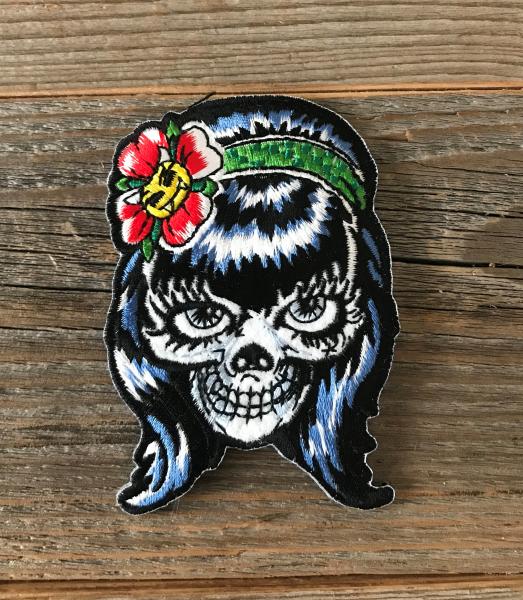Zombi Weib mit Blume