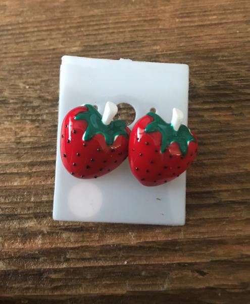 Erdbeeren Ohrringe